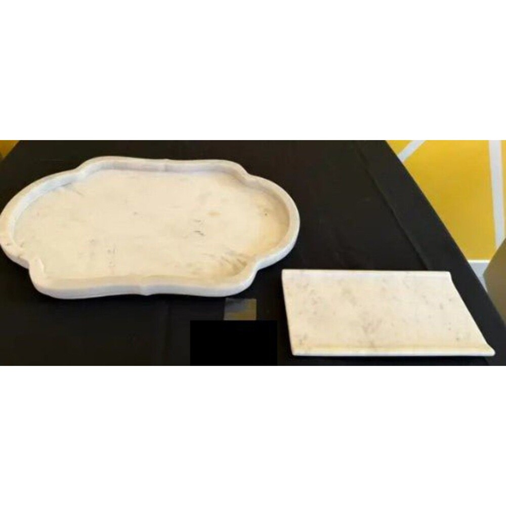 Zodax Marble Trays, Set of 2
